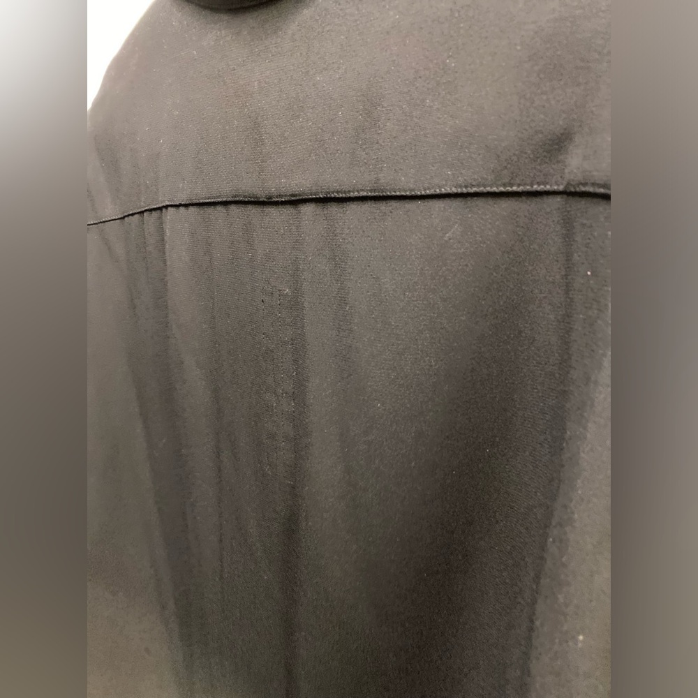 Rick Owens Plain Concealed-Front Button Down Blac… - image 5